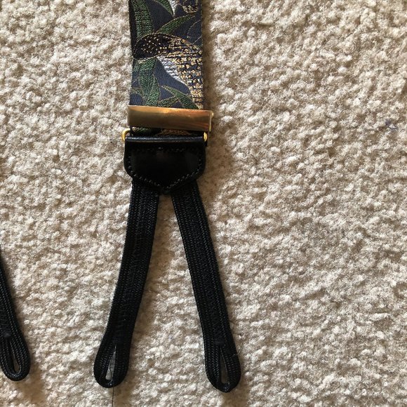 Vintage Trafalger Limited Editon Silk Suspenders - Tigers - Picture 5 of 13